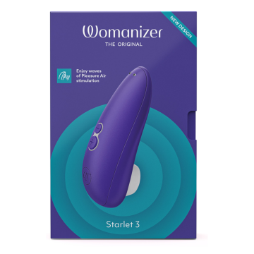 WOMANIZER - STIMULATEUR CLITORAL STARLET 3 INDIGO