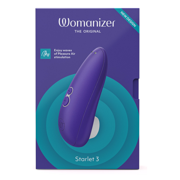 WOMANIZER - STARLET 3 CLITORAL STIMULATOR INDIGO