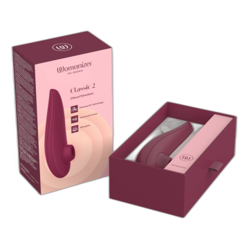 WOMANIZER - CLASSIC 2 STIMOLATORE CLITORALE BORDEAUX
