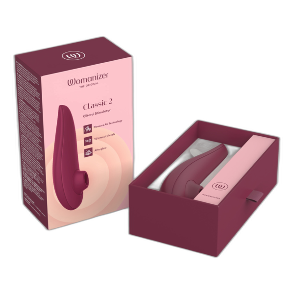 WOMANIZER - CLASSIC 2 KLITORALSTIMULATOR BORDEAUX