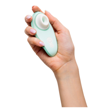 WOMANIZER - LIBERTY 2 STIMOLATORE CLITORIDEO E ASPIRAZIONE VERDE CHIARO