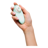 WOMANIZER - LIBERTY 2 STIMOLATORE CLITORIDEO E ASPIRAZIONE VERDE CHIARO