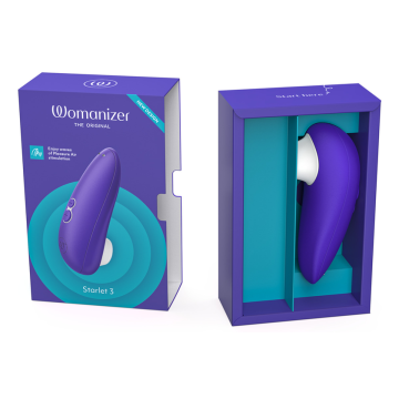 WOMANIZER - STARLET 3 CLITORAL STIMULATOR INDIGO