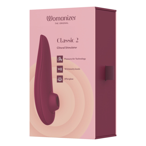 WOMANIZER - CLASSIC 2 CLITORAL STIMULATOR BORDEAUX