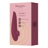 WOMANIZER - STIMULATEUR CLITORAL CLASSIC 2 BORDEAUX