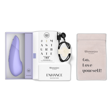 WOMANIZER - STIMULATEUR CLITORIAL AMÉLIORANT LILAS