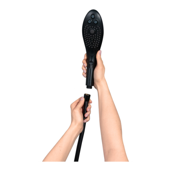 WOMANIZER - WAVE KLITORALSTIMULIERENDER DUSCHKOPF SCHWARZ