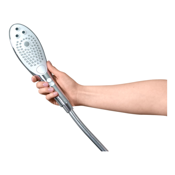 WOMANIZER - POMMEAU DE DOUCHE STIMULANT CLITORIAL WAVE CHROME