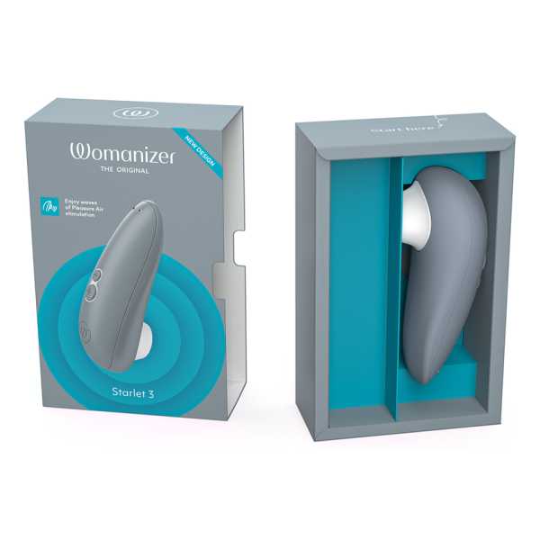 WOMANIZER - STIMOLATORE CLITORALE STARLET 3 GRIGIO