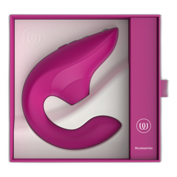 WOMANIZER - BLEND RABBIT VIBRATOR STIMULATOR VIBRANT PINK