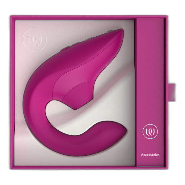 WOMANIZER - BLEND RABBIT VIBRATOR STIMULATOR VIBRANT PINK