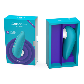 WOMANIZER - STARLET 3 KLITORALSTIMULATOR TÜRKIS