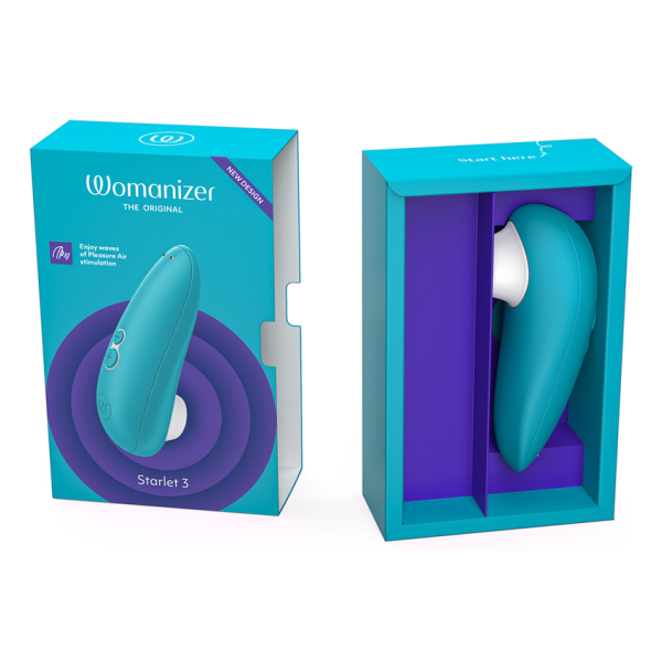 WOMANIZER - STIMOLATORE CLITORALE STARLET 3 TURCHESE