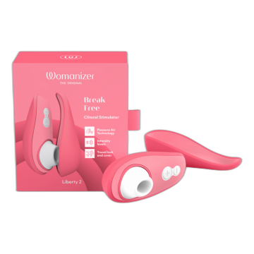 WOMANIZER - LIBERTY 2 CLITORIS STIMULATOR & SUCTION PINK