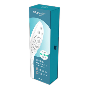 WOMANIZER - WAVE KLITORALSTIMULIERENDER DUSCHKOPF WEISS