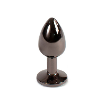 SECRETPLAY - GUNMETAL BUTT PLUG SMALL SIZE 7 CM - SECRETPLAY TOYS - P…