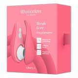 WOMANIZER - LIBERTY 2 STIMOLATORE CLITORIDEO E ASPIRAZIONE ROSA