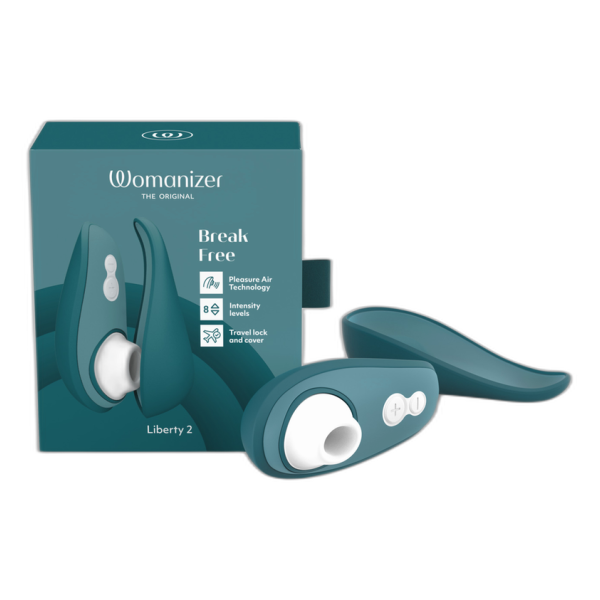WOMANIZER - LIBERTY 2 CLITORIS STIMULATOR & SUCTION BLUE