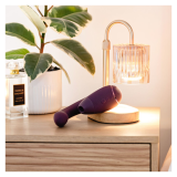 WOMANIZER - DUO NEXT DUAL CLITORAL & G-SPOT STIMULATOR DARK PURPLE