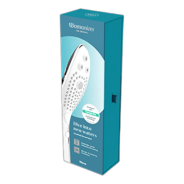 WOMANIZER - POMMEAU DE DOUCHE STIMULANT CLITORIAL WAVE CHROME