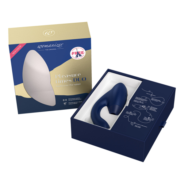 WOMANIZER - DUO 2 STIMULATEUR BLEU