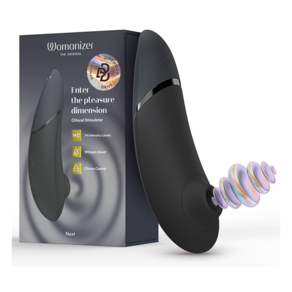WOMANIZER - NEXT STIMOLATORE CLITORIDEO NERO