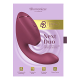WOMANIZER - DUO NEXT DUAL CLITORAL & G-SPOT STIMULATOR DUSKY PINK