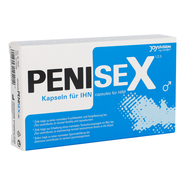 JOYDIVISION EROPHARM - CAPSULES STIMULANTES POUR LE PÉNIS POUR HOMMES 40 UNITÉS