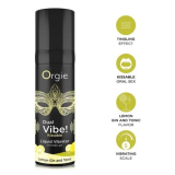 ORGIE - DUAL VIBE! LIQUID-VIBRATOR MIT ZITRONEN-GIN-TONIC-GESCHMACK, 15 ML