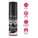 ORGIE - DUAL VIBE! ERDBEER-GIN-TONIC-VIBRATOR ZUM KÜSSEN, 15 ML