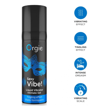 ORGIE - VIBRAZIONI SEXY! VIBRATORE LIQUIDO 15 ML