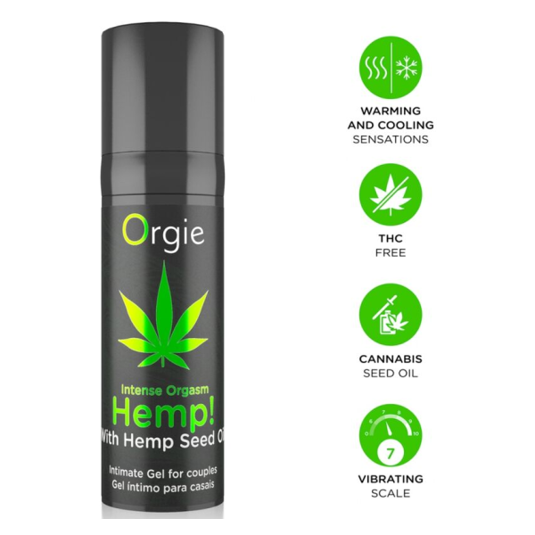 ORGIE - CHANVRE! ORGASME INTENSE SENSATIONS MULTIPLES GEL INTIME 15 ML