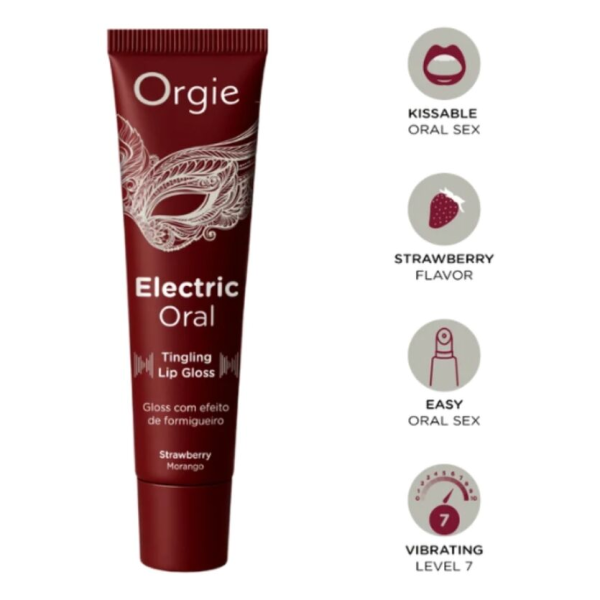 ORGIE - ELECTRIC ORAL TINGLING LIP GLOSS 15 ML