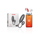 Oninder - Denver Huevo Vibrador Negro 7 X 2.7 Cm - App Gratuita |