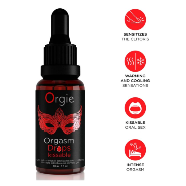 ORGIE - GOUTTES ORGASTIQUES POUR UNE EXCITATION CLITORIELLE À COUCHER 30 ML