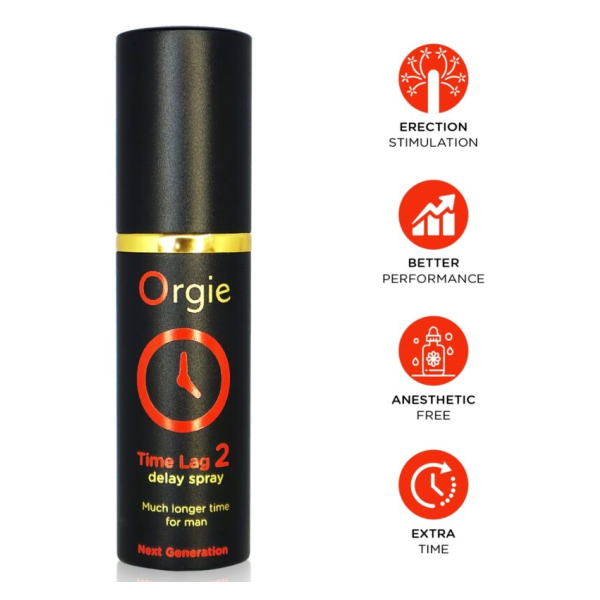 ORGIE - TIME LAG 2 RITARDO SPRAY ANESTETICO GRATUITO 10 ML