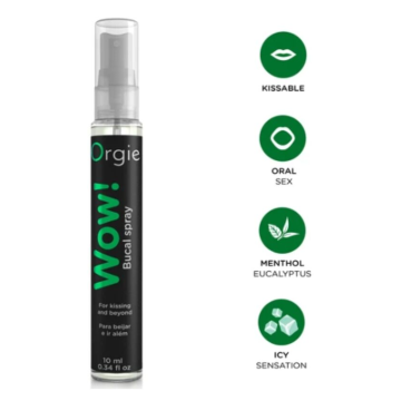 ORGIE - WOW! SPRAY BUCCAL AU MENTHOL ET À EUCALYPTUS 10 ML