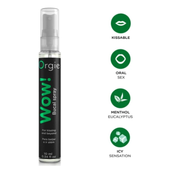 ORGIE - WOW! MENTHOL AND EUCALYPTUS BUCCAL SPRAY 10 ML