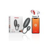Oninder - Tokyo Huevo Vibrador Negro 7.5 X 3.2 Cm - App Gratuita |