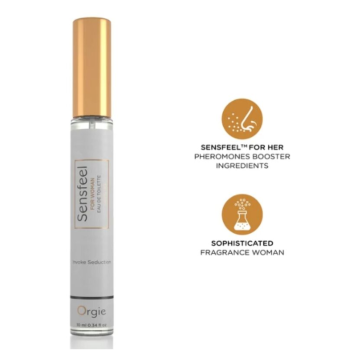 ORGIE - SENSFEEL POUR FEMME BOOSTER DE PHÉROMONES EAU DE TOILETTE FORMAT VOYAGE 10 ML