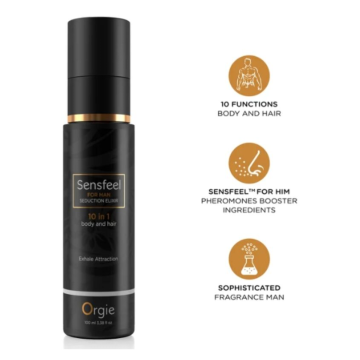 ORGIE - ELISIR DI SEDUZIONE SENSEEL FOR MAN 10 IN 1 CORPO E CAPELLI 100 ML