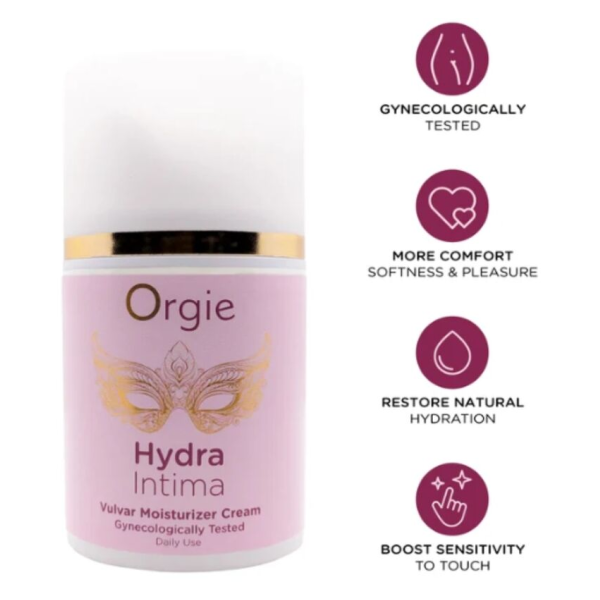 ORGIE - HYDRA INTIMA DAILY VULVAR MOISTURIZER CREAM 50 ML