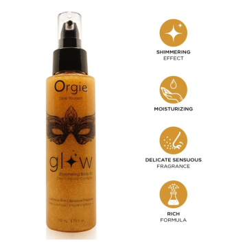 ORGIE - OLIO CORPO LUMINOSO GLOW 110 ML