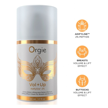 ORGIE - CRÈME EFFET LIFTING VOL+UP POUR SEINS ET FESSES 50 ML
