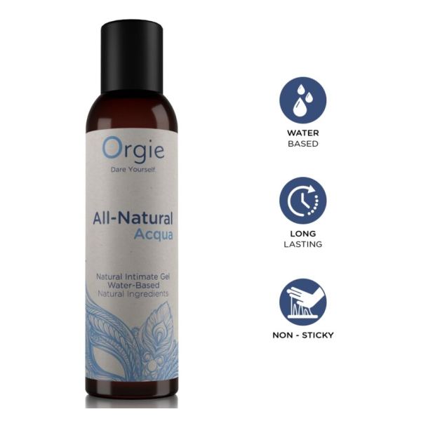 ORGIE - GEL INTIMO NATURALE A BASE DE ACQUA 150 ML