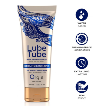 ORGIE - TUBO LUBRIFICANTE EXTRA IDRATANTE GEL INTIMO A BASE DE ACQUA 150 ML