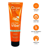 ORGIE - LUBE TUBE VIBE! SEX ON THE BEACH KISSABLE INTIMATE GEL LOW TINGLING 100 ML