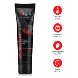 ORGIE - GLEITGEL-TUBE ERDBEERE, KUSSBAR, WASSERBASIERT, 100 ML