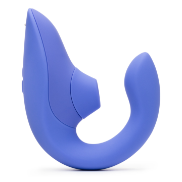 WOMANIZER - BLEND RABBIT VIBRATOR STIMULATOR VIBRANT BLUE