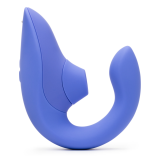 WOMANIZER - BLEND RABBIT VIBRATOR STIMULATOR VIBRANT BLUE
